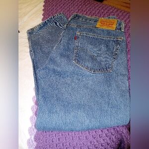Levi's Classic 505 Blue Jeans 36 X 29 with Signature Patch Levi Strauss Denim